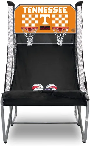Vista 17 de Pop-A-Shot - Home Dual Shot with NCAA Graphics l Sensor Scoring l 16 Game Modes l 7 Balls l Foldable Storage l for All NCAA Fans