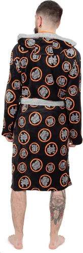 Vista 2 de Dragon Ball Z Goku - Albornoz para hombre, color negro