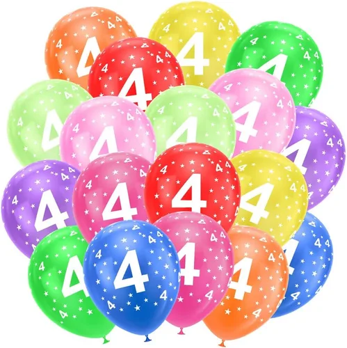 Vista 17 de Ainiv 15 globos de fiesta gruesos azules con cinta y confeti, globos metálicos de látex para baby showers, bodas, graduaciones y cumpleaños