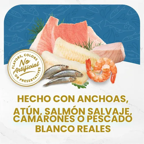 Vista 4 de Purina Fancy Feast Broths, comida húmeda clásica para gatos, 1.4 onzas, paquete de 12