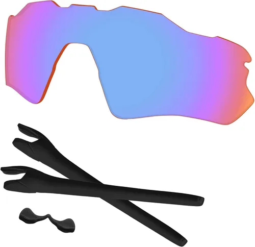 Vista 16 de Radar EV Path Lentes y kits de goma de repuesto para gafas de sol Oakley OO9208 polarizadas Azul espejo