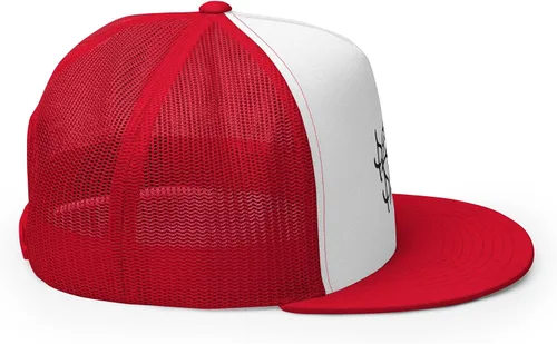 Vista 5 de Corridos Belicos Gorra de camionero con corona alta, gorra ajustable con pico plano Corridos Tumbados
