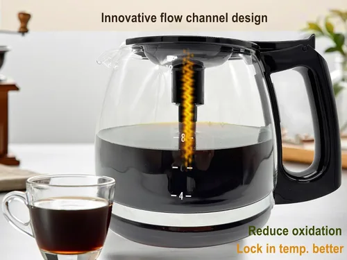 Vista 3 de Repuesto universal para cafetera de 12 tazas, compatible con Mr Coffee, Black&Decker, Hamilton Beach y la mayoría de las cafeteras de marcas