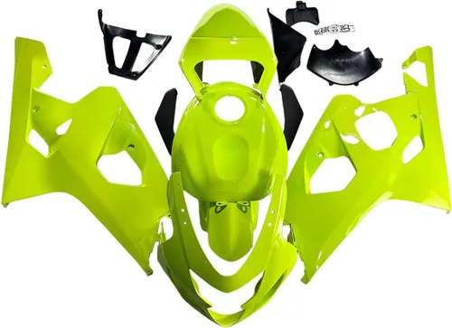 Vista 13 de Kit de carenado para Suzuki GSXR600 GSXR750 K4 2004 2005, carenados de inyección de plástico ABS, kit de carrocería BodyKit-Negro Strong & Durable