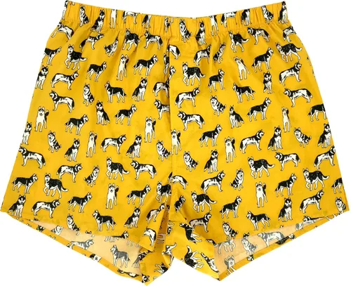 Vista 6 de ROCK ATOLL Calzoncillos tipo bóxer de algodón con estampado novedoso y llamativo para hombre