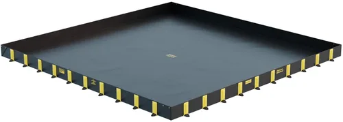 Vista 15 de Justrite Rigid-Lock QuickBerm®, 4' x 6' x 12