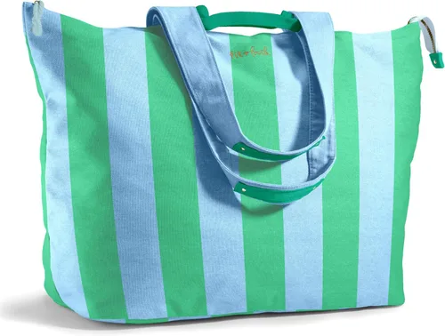 Vista 12 de Bolso de playa grande Fit & Fresh para mujeres - Bolso de viaje extragrande con bolsillos Negro