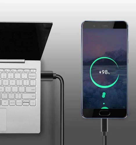 Vista 6 de MaxLLTo Cable de sincronización de datos mini USB de 6 pies para teléfonos celulares Garmin Asus/Garminfone