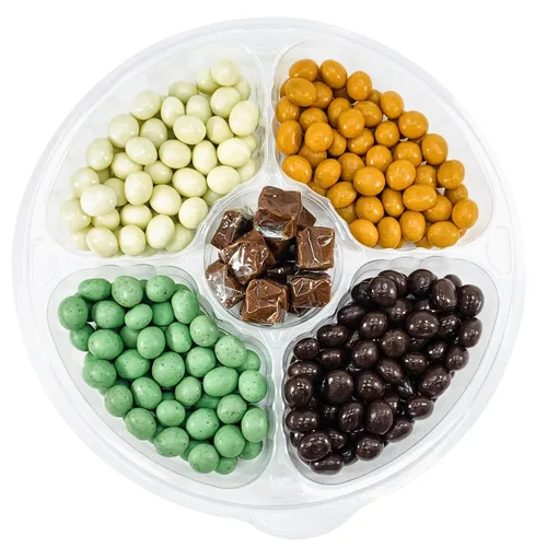 Vista 14 de NY Spice Shop Bandeja surtida de chicles – Bandeja de chicles afrutados de 2 libras – Gumballs para bufé de dulces – Bolas de chicle jugosas