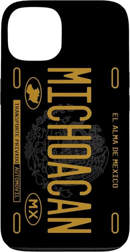 Vista 7 de Michoacano Michoacan Mexican State License Plate Phone Case for iPhone 17