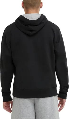 Vista 2 de Champion, Powerblend, sudadera con capucha cómoda de forro polar, sudadera para hombre (regular o grande y alto)