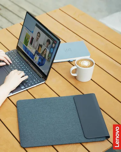 Vista 7 de Lenovo Funda Delgada para Portátil de 14 Pulgadas para Notebook/Tablet - Compatible con MacBook Air/Pro - Funda Ligera Ecológica con Bolsillo