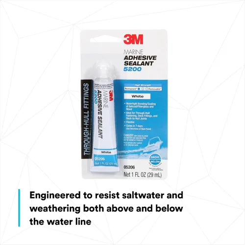 Vista 5 de Adhesivo sellador 3M Marine 5200, Blanco, 1
