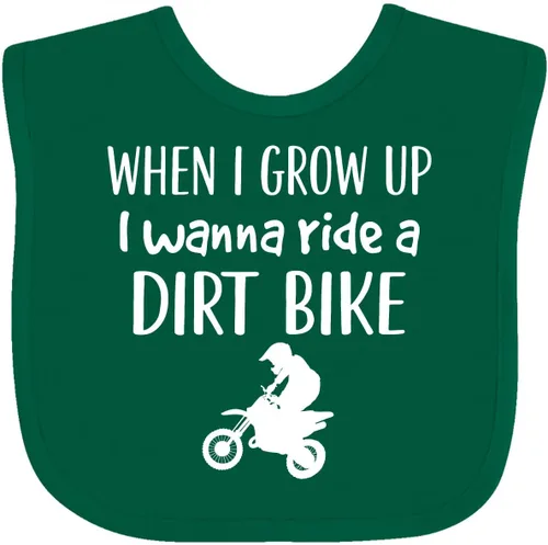 Vista 12 de inktastic Babero para bebé de motocross Future Dirt Biker