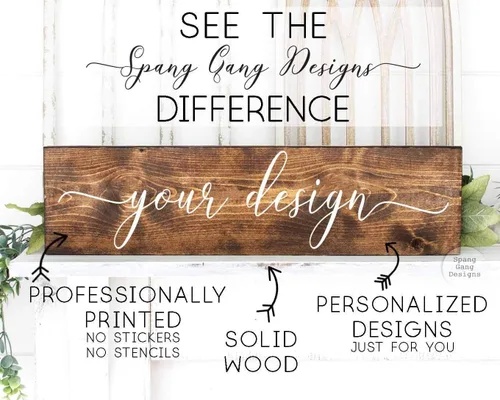 Vista 4 de Letrero personalizado con tu texto, letrero de madera personalizado, letrero de madera de 20 x 6 pulgadas, personalizado con tu información + coords