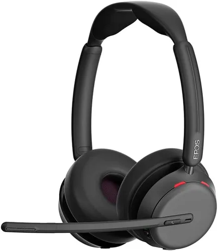 Vista 9 de EPOS Impact 1061 ANC - Auriculares Bluetooth de Alto Rendimiento para PC - de Doble Cara, Cancelación Avanzada de Ruido, EPOS AI, Audio de Banda