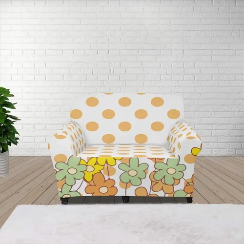Vista 45 de Fundas aztecas para sofá, lavables e impermeables, fundas elásticas para sofás y sofás, a prueba de polvo, fundas elásticas para sofá de 1 cojín