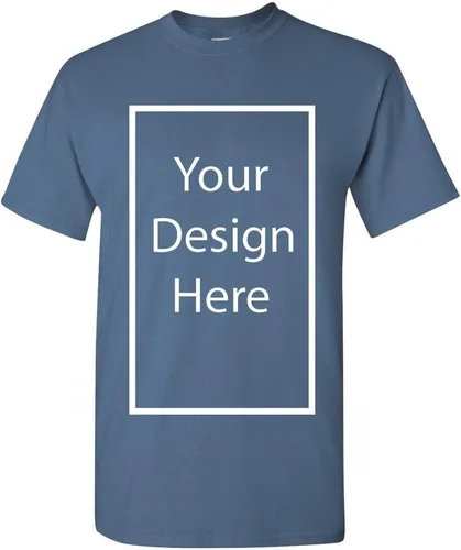 Vista 45 de Camiseta personalizada para adultos, diseño central y frontal, solo agregar al carrito y agregar tu propio texto y diseño personalizado”.