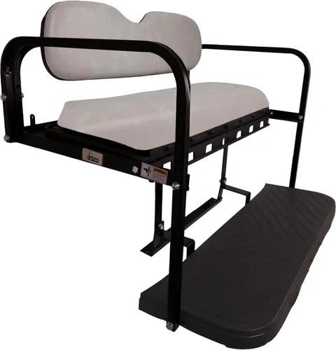 Vista 3 de GTW MACH3 EZGO RXV Kit de Juego de Volteado Trasero para Carrito de Golf con Marco de Acero Compatible con Modelos RXV 2008-2022 Negro