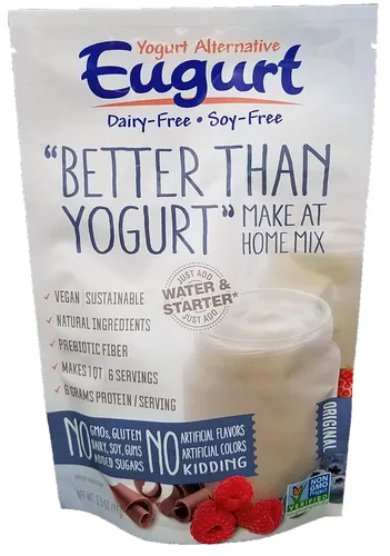 Vista 5 de Better Than Yogurt" Make At Home Mix (¡sin lácteos y soja!) (coco, 1 paquete)
