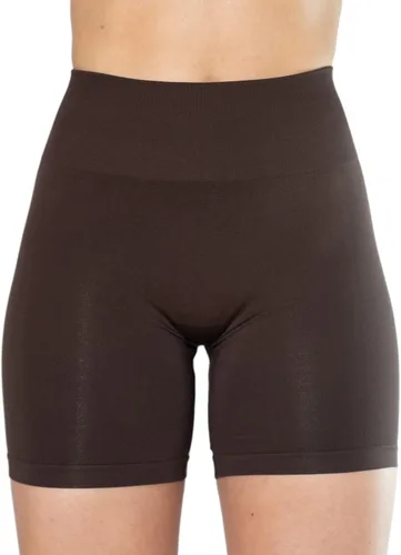Vista 5 de Aurola Intensify - Pantalones cortos de entrenamiento para mujer, sin costuras, para gimnasio, yoga, correr, deporte, ejercicio activo, fitness