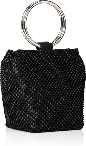 Vista 3 de Jessica McClintock Womens Gwen bola malla Anillo Wristlet Pouch Embrague