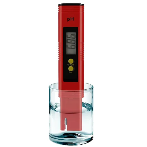 Vista 8 de Medidor de pH para agua de cultivos hidropónicos, medidor digital de ph alta precisión 0.01 con rango de medición de pH 0-14, medidor de bolsillo