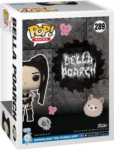 Vista 3 de Funko Pop! Rocks: Bella Poarch, multicolor, estilo moderno, figura de vinilo