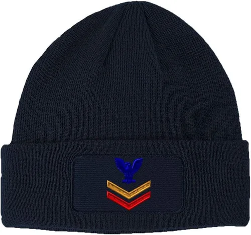 Vista 13 de Custom Patch Beanie 2Nd Class Petty Officer - Parche de acrílico