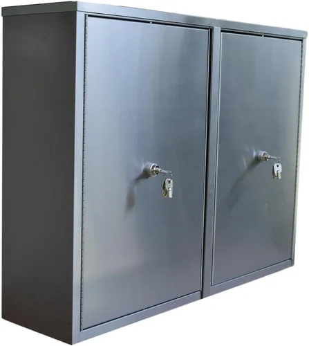 Vista 5 de Omnimed 181801 Gabinete de narcóticos doble doble puerta con 8 estantes, 4"/poco profundo