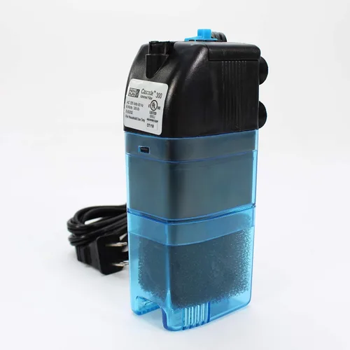Vista 8 de Penn-Plax Cascade 300 Filtro Interno Completamente Sumergible – Proporciona Filtración Física, Biológica y Química para Acuarios y Tanques