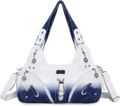 Vista 8 de Angelkiss Hobo Carteras y bolsos para mujeres Bolso de mano para mujeres Carteras grandes Bolsos de hombro diarios Purses, handbags, Handbag
