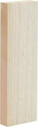 Vista 9 de Bright Creations Bloques de madera – Tablas de madera para manualidades y proyectos de tablero de MDF – Bloques de tallado y superficie de pintura