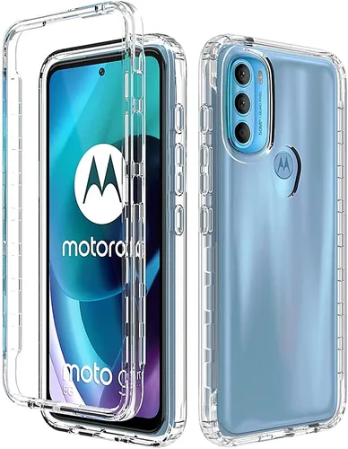 Vista 30 de Pzwoxukhov Funda para Xiaomi Poco M3 M2010J19CG M2010J19CI Caso, alta transparencia, color degradado, funda de absorción de impactos anticaída