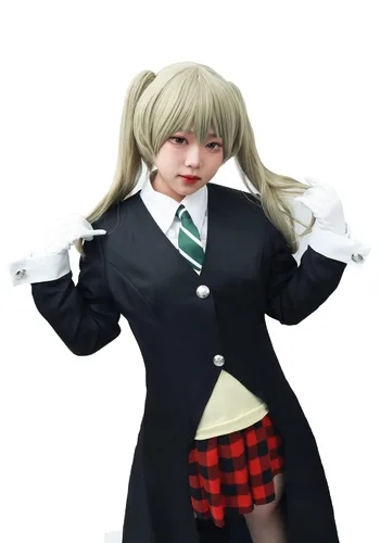 Vista 7 de DAZCOS Anime Flaxen Peluca Cosplay Marrón Claro (Lino)
