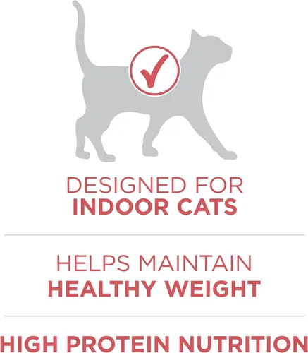 Vista 3 de Purina ONE Alimento Natural para Gatos Bajo en Grasa, Alimento Seco para Control de Peso en Interiores Alto en Proteína Más Ventaja para Interiores