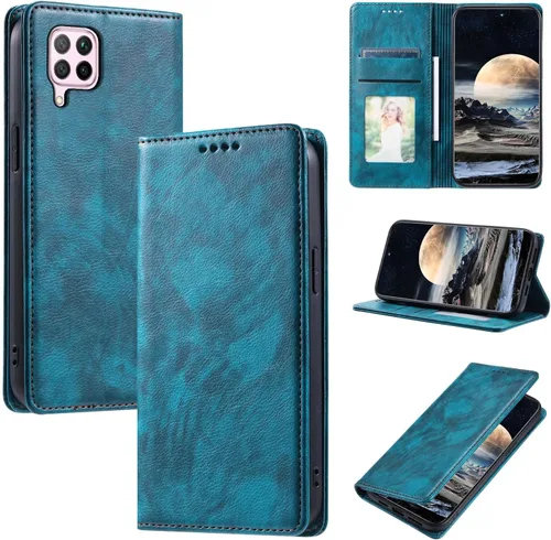 Vista 68 de Funda de cuero compatible con Google Pixel 7, compatible con Google Pixel 7 5G GVU6C GQML3 Flip Folio PU Funda de cuero negro