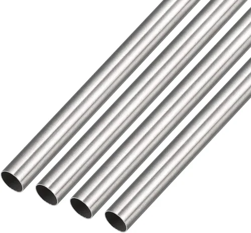 Vista 18 de METALLIXITY Tubo de acero inoxidable 304 (0.079 in de diámetro exterior x 0.012 in de pared T x 9.843 in de largo), 3 piezas, tubo recto