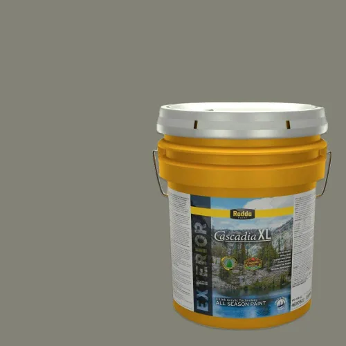 Vista 43 de Rodda Paint CASCADIA XL - Pintura satinada exterior e imprimación en uno, cuarto de galón, banderín para bebé