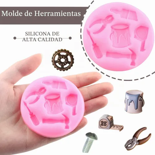 Vista 2 de Mujiang Herramientas de mano Moldes de silicona Herramientas