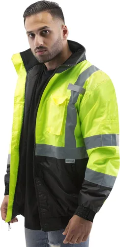 Vista 6 de Jorestech- Chaqueta impermeable de alta visibilidad ANSI/ISEA 107-2015 Clase 3, nivel 2.