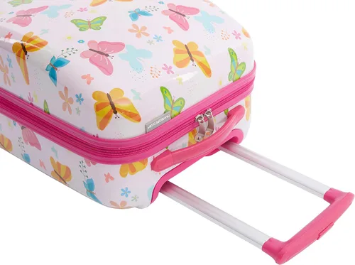 Vista 9 de Travelers Club Juego de viaje de equipaje para niños, 23 piezas, mariposa, 5, Mariposa, Juego de equipaje de viaje para niños de 23 piezas