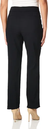 Vista 3 de Briggs New York Pantalones profesionales elásticos, con bolsillos de ojal, negro, longitud normal y corta