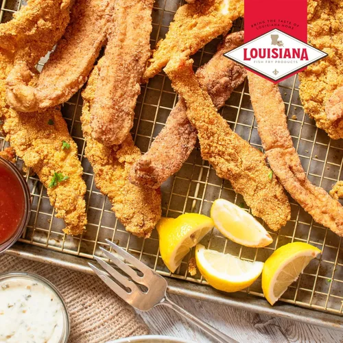 Vista 7 de Louisiana Fish Fry New Orleans Style Seafood Breading Mix, 10 onzas