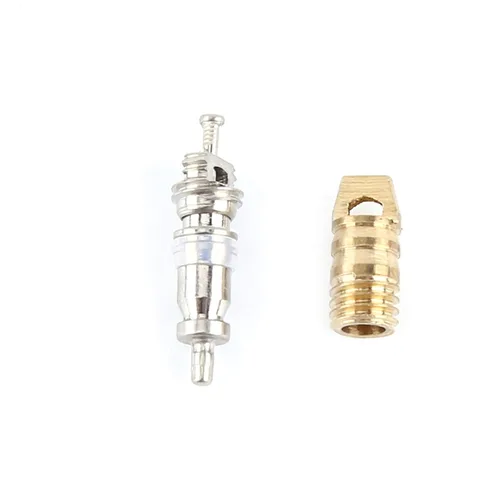Vista 8 de ASHATA Kit de reparación de aire acondicionado de CA 71 piezas, kit de válvula Schrader de CA con herramienta de extracción e instalación, 10