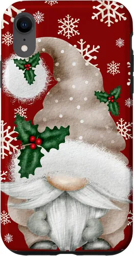 Vista 25 de Aesthetic Snowflake Cute Winter Gnome for Christmas Grandma Case for iPhone 17