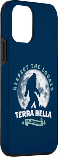 Vista 3 de iPhone 12 mini Terra Bella California Bigfoot Night Walk Retro Case