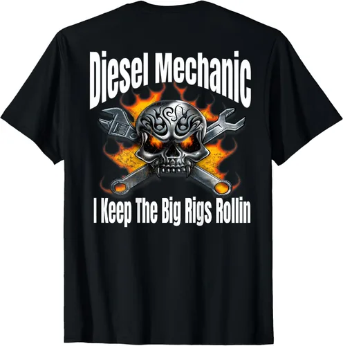 Vista 2 de Diesel Mechanic Camiseta