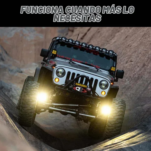 Vista 4 de Baja Designs Cápsulas de luz auxiliar LED S1 - Ajuste universal con arnés de cableado, 2 LED (esquina ancha; ámbar)