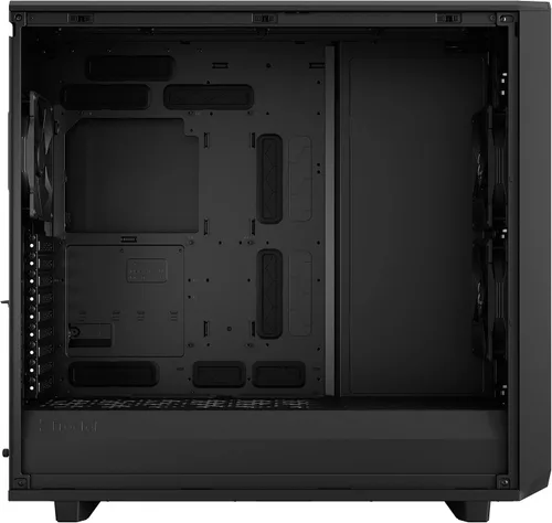 Vista 7 de Fractal Design Meshify 2 XL Negro ATX Flexible Luz Tintado de Cristal Templado Ventana Full Tower Computadora Luz TG negra